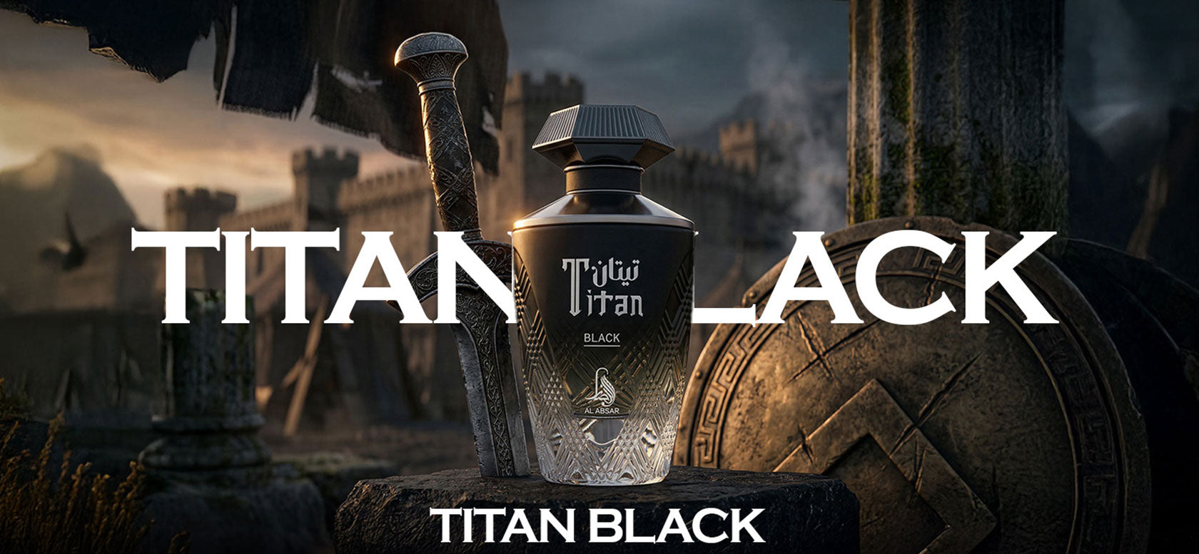 Titan Black Banner